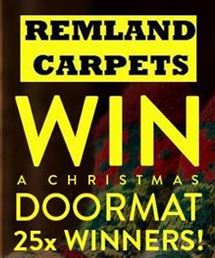 Win a Christmas Door Mat!